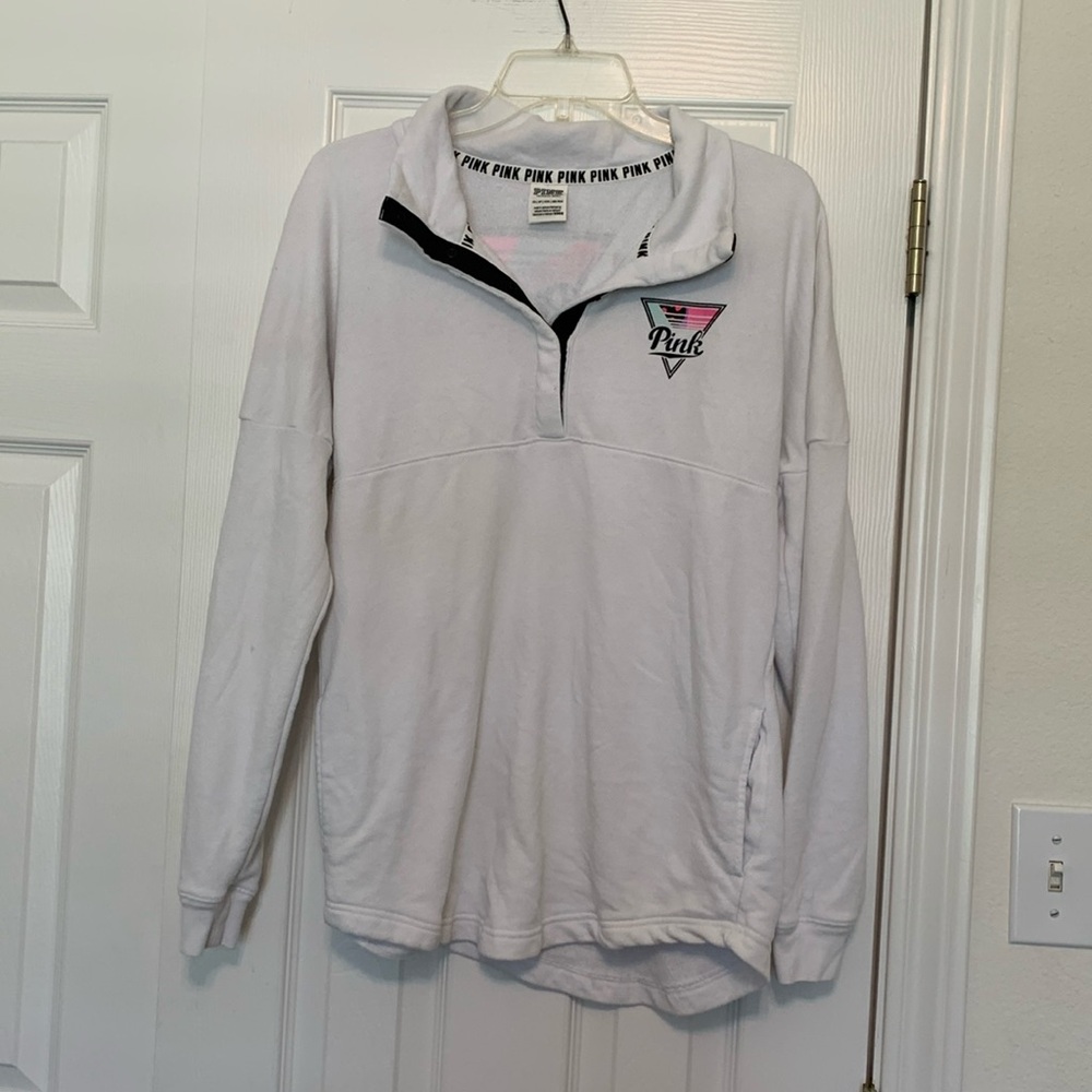 Pink top with side pockets